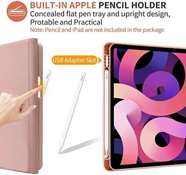 Alt view image 4 of 5 - Keyboard Case for iPad Air 5th Generation 2022/ iPad Air 4th Gen 2020/iPad Pro 11 Inch 2018, 10.9 inch Case with Pencil Holder, Detachable Bluetooth Keyboard Smart Tablet Case for iPad Air 5th/4th Gen