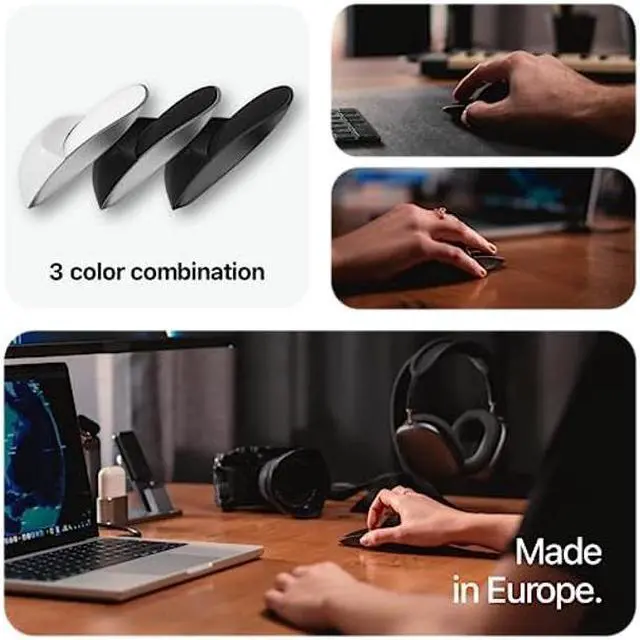 Alt view image 5 of 5 - Solumics.Case - Ergonomic case for Apple Magic Mouse | for a More Ergonomic iMac Mouse (Black/Silver)
