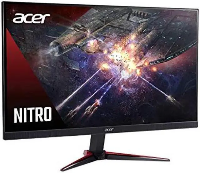 Alt view image 5 of 5 - Acer Nitro VG270 Sbmiipx 27" Full HD (1920 x 1080) IPS Gaming Monitor with AMD Radeon FREESYNC Technology, Up to 0.1ms, OverClocking to 165Hz, (1 x Display Port, 2 x HDMI 2.0 Ports),Black
