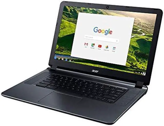 Alt view image 2 of 5 - 2018 Acer CB3-532 15.6" HD Chromebook with 3x Faster WiFi, Intel Dual-Core Celeron N3060 up to 2.48GHz, 2GB RAM, 16GB SSD, HDMI, USB 3.0, Webcam, 12-Hours Battery, Chrome OS