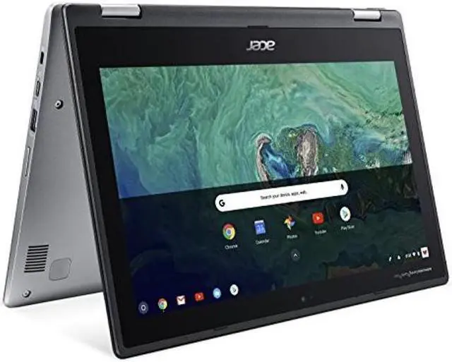 Alt view image 4 of 5 - Acer Chromebook Spin 11 Convertible Laptop, Intel Celeron N3350, 11.6" HD Touch Display, 4GB DDR4, 32GB eMMC, 802.11ac WiFi, Wacom EMR Pen, CP311-1HN-C2DV