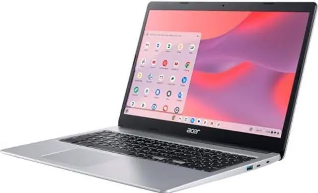 Alt view image 4 of 5 - acer Chromebook 315 Laptop Computer (2023), 15.6" HD Display, Intel Celeron N4020 (up to 2.8GHz), 4GB RAM, 128GB Storage (64GB eMMC+64GB SD), Webcam, WiFi, 12+ Hrs Battery, Chrome OS+MarxsolAccessory