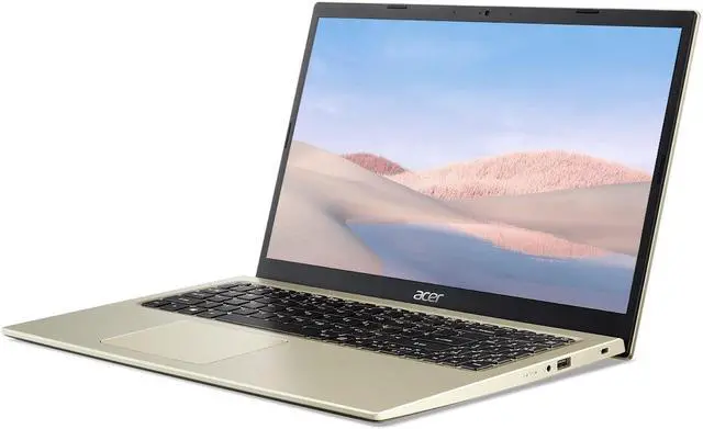 Alt view image 2 of 5 - Acer Aspire Thin and Light Laptop, 15.6" FHD Display, Intel Celeron Dual-Core N4500 Processor, 8GB RAM, 256GB SSD, Webcam, WiFi, HDMI, Bluetooth, Windows 11, Safari Gold + One Year Office365