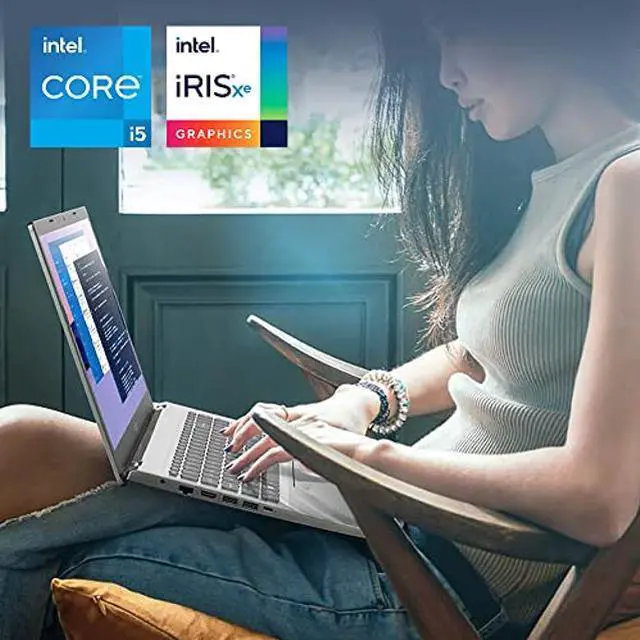 Alt view image 2 of 5 - Acer Aspire 5 A515-57-53T2 Slim Laptop | 15.6" Full HD IPS Display | 12th Gen Intel Core i5-1235U | 8GB DDR4 | 512GB NVMe SSD | 802.11ax Wi-Fi 6 | Thunderbolt 4 | Backlit Keyboard | Windows 11 Home