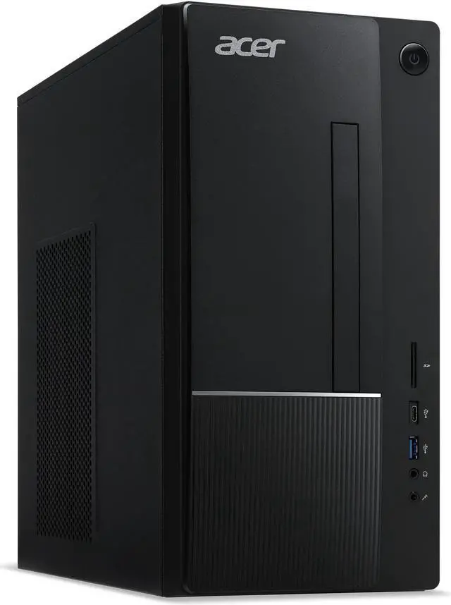 Alt view image 5 of 5 - Acer Aspire TC-1770-UR11 Desktop | 13th Gen Intel Core i5-13400 10-Core Processor | 8GB 3200MHz DDR4 | 512GB M.2 2280 PCIe Gen 4 SSD | SD Card Reader | Intel Wi-Fi 6E AX211 | Windows 11 Home,Black