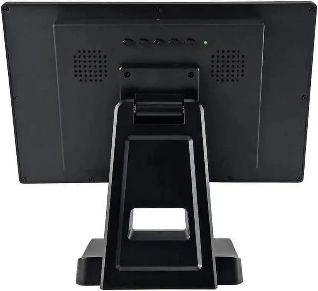 Alt view image 4 of 5 - 15.6 Inch 1920 x 1080 FHD IPS Touchscreen POS Monitor Metal Housing, 10 Points Touch HDMI VGA, Waterproof Dustproof Screen 1080P, Indusitrial, Office, Retail, Gym, Warehouse