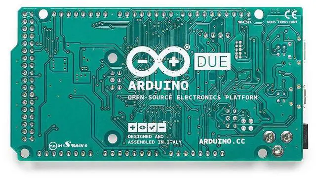 Alt view image 4 of 5 - Arduino Due with Headers [A000062]  32-bit ARM Cortex-M3, 84MHz, 54 Digital I/O Pins, 12 Analog Inputs, 512KB Flash, USB Host, Pre-Soldered Headers, Compatible with Arduino IDE for Advanced Projects
