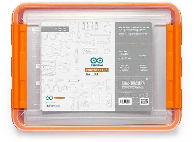 Alt view image 4 of 5 - Arduino Engineering Kit REV2 [AKX00022]  Advanced Hands-On Learning Kit for Engineering, Robotics, and Automation with Full Curriculum and Real-World Projects