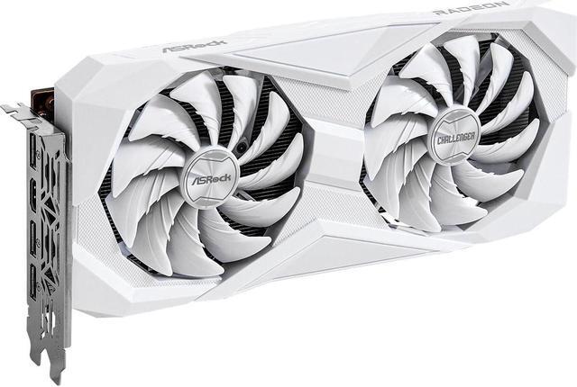 ASRock AMD Radeon RX 6600 Challenger White 8GB GDDR6