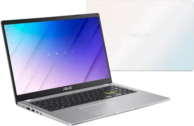 Main image of ASUS L510 15.6" FHD Student Laptop - Intel Celeron N4020 up to 2.8 GHz CPU, 4GB RAM, 128GB eMMC Storage, Intel UHD Graphics, Wi-Fi + Bluetooth, Backlit Keyboard, Windows 11 Home S Mode, White