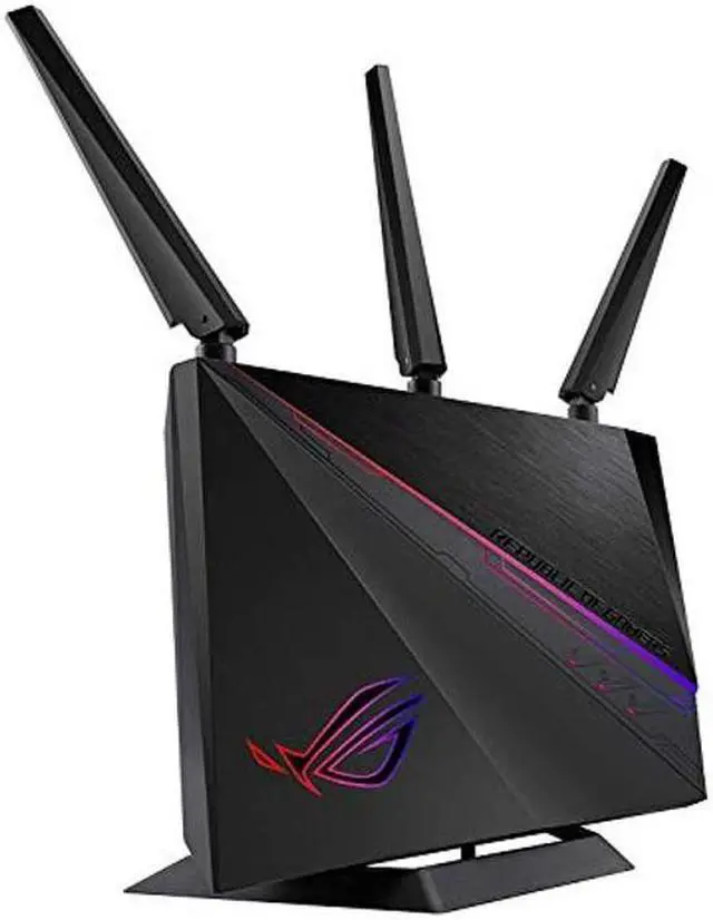 Main image of ASUS ROG Rapture WiFi Gaming Router (GT-AC2900) - Dual Band Gigabit Wireless Internet Router, NVIDIA GeForce NOW, AURA RGB, Gaming & Streaming, AiMesh Compatible, Lifetime Internet Security