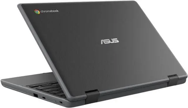 Alt view image 5 of 5 - ASUS Chromebook Flip CR1 CR1100 11.6" HD 2-in-1 Touchscreen Notebook Computer, Intel Celeron N5100 1.1GHz, 8GB RAM, 32GB eMMC, Chrome OS, Dark Gray
