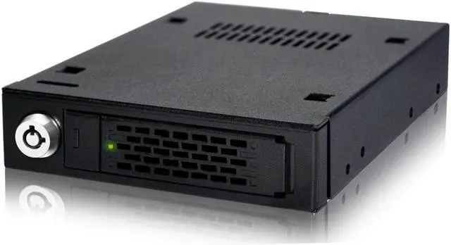 Main image of ICY DOCK Rugged Full Metal 2.5" SAS/SATA HDD & SSD Mobile Rack for External 3.5" Drive Bay | ToughArmor MB991IK-B