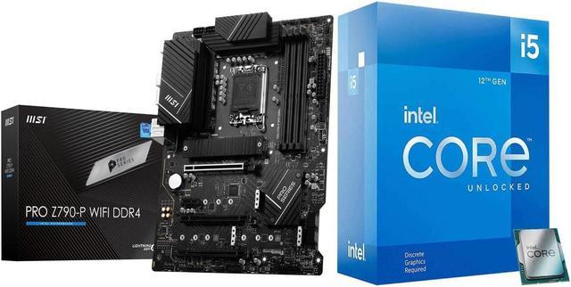 Micro Center Intel Core i5-12600KF Desktop Processor 10 (6P+4E) Cores up to  4.9 GHz Unlocked LGA1700 600 Series Chipset 125W Bundle with MSI PRO ...