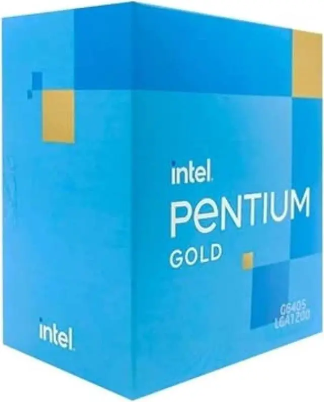 Alt view image 2 of 5 - Intel Pentium Gold G6405 4.1GHz 4MB Desktop Processor Boxed