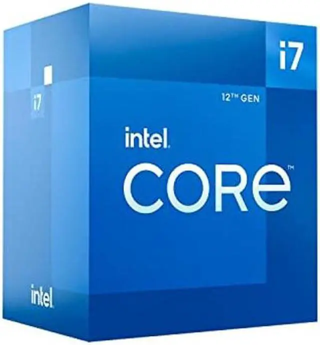 Main image of Intel Core i7-12700 Alder Lake CPU LGA 1700 2.1 GHz 12-Core 65W 25MB Cache Desktop Processor