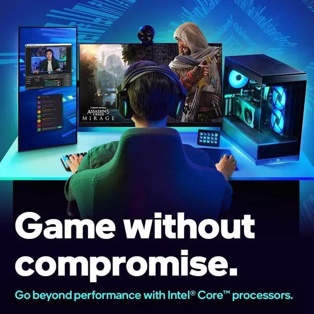 Alt view image 2 of 4 - Intel Core i7-14700F Desktop Processor 20 cores (8 P-cores + 12 E-cores) up to 5.4 GHz