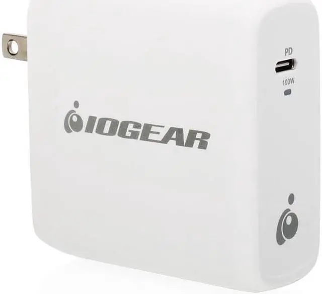 Alt view image 4 of 5 - IOGEAR USB-C Triple Display Dock Station - 4K 60Hz GUD3C4K3 with USB-C 6Ft Cable and 100W USB-C GaN Charger Adapter Bundle