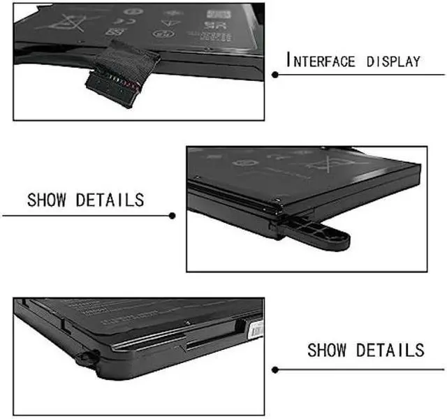 Alt view image 4 of 5 - 9NJM1 01D82 44T2R HF250 MG2YH 0546FF 546FF 0HF250 Laptop Battery Replacement for Dell Alienware 15 R3 R4 17 R4 R5 ALW17C-D1738 D1748 D1758 D1848 D2738 D2748 D2758 R1748 P31E001(11.4V 99Wh)