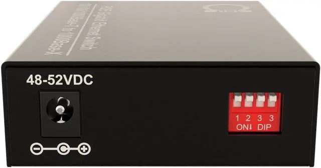 Alt view image 5 of 5 - 2 PoE Port Gigabit PoE/PoE+ Multimode LC 850nm Fiber Media Converter - Supplies IEEE 802.3 PoE & PoE+ PSE Power Over Ethernet & Extends over Multimode Fiber with PoE PSE Support | up 550m (0.34 Miles)