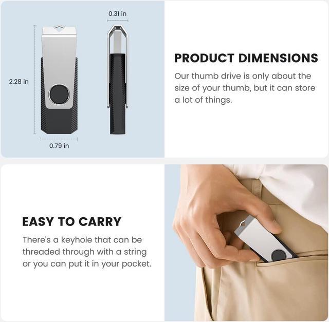 Alt view image 4 of 5 - Aiibe 128GB Flash Drive 3.0 5 Pack 128GB USB 3.0 Flash Drive Thumb Drive 128GB Memory Stick Pen Drive Jump Drives 128GB USB Drive Multi Pack (128G, 5 Mixed Colors: Black Red Cyan Green Purple)