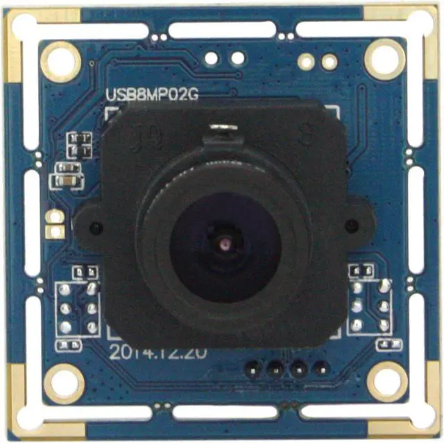 Alt view image 2 of 5 - ELP 8mp usb Camera Module 2448p Webcam Board 2.8mm Wide Angle Lens Web Cam Smart Embedded Camera IMX179 4k usb webcam module,8megapixel HD Industrial Laptop USB Camera for Windows/Linux/Android/mas Os