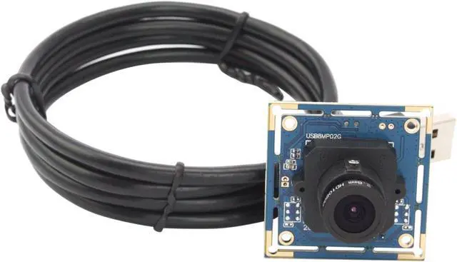 Alt view image 4 of 5 - ELP 8mp usb Camera Module 2448p Webcam Board 2.8mm Wide Angle Lens Web Cam Smart Embedded Camera IMX179 4k usb webcam module,8megapixel HD Industrial Laptop USB Camera for Windows/Linux/Android/mas Os