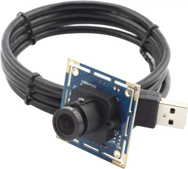 Alt view image 5 of 5 - ELP 8mp usb Camera Module 2448p Webcam Board 2.8mm Wide Angle Lens Web Cam Smart Embedded Camera IMX179 4k usb webcam module,8megapixel HD Industrial Laptop USB Camera for Windows/Linux/Android/mas Os