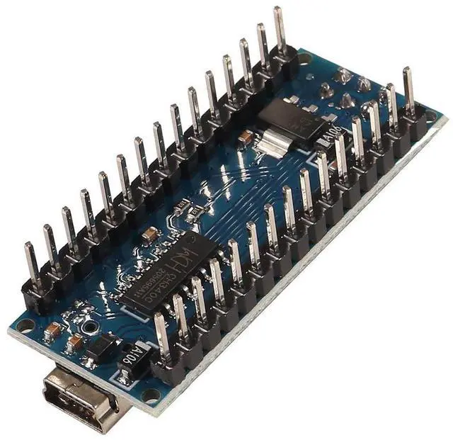 Alt view image 4 of 5 - AITRIP 10PCS for Nano V3.0 ATmega328P Nano Board CH340 5V 16M Microcontroller Board, Compatible with Arduino Electronics Development Board