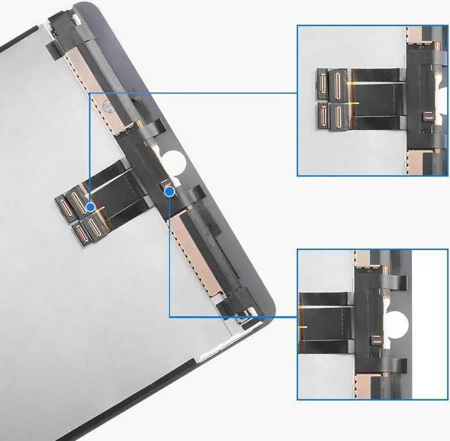 Alt view image 4 of 5 - A-MIND for iPad Pro 10.5" 2017 A1701 A1709 LCD Display Touch Screen Assembly Replacement Parts, Tablet Front Panel & LCD Screen Repair,with Free Tool Set + Screen Protector (Black)