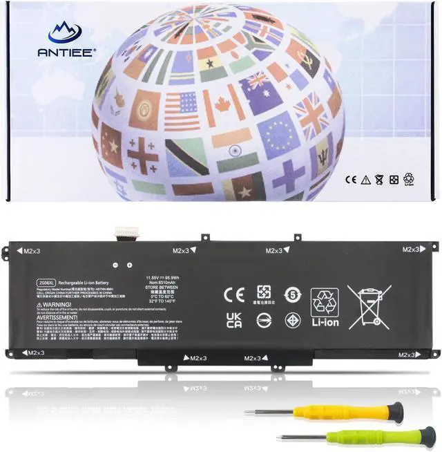 Main image of ANTIEE 95.9Wh ZG06XL Laptop Battery Replacement for HP Elitebook 1050 G1 ZBook Studio G5 X360 G5 Series Laptop HSTNN-IB8H HSTNN-1B8H HSN-Q11C ZGO6XL L07045-855 L07351-1C1 L07046-855 11.55V 0G74G
