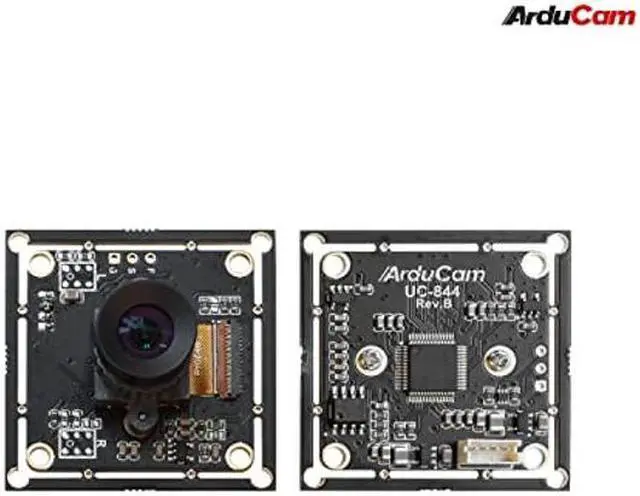 Alt view image 3 of 5 - Arducam 2MP Global Shutter USB Camera, 50fps OV2311 Monochrome UVC Webcam Module with Low Distortion M12 Lens Without Microphones, Compatible with Windows, Linux, Android and Mac OS
