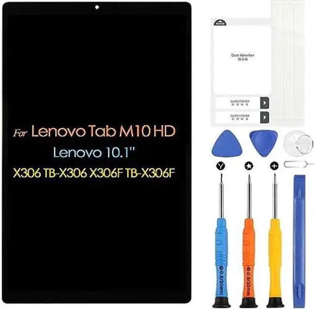 Main image of LCD Display for Lenovo Tab M10 HD Screen Replacement for Lenovo Tab M10 HD TB-X306 X306F 10.1 inch Touch Screen Digitizer Glass Assembly with Repair Parts