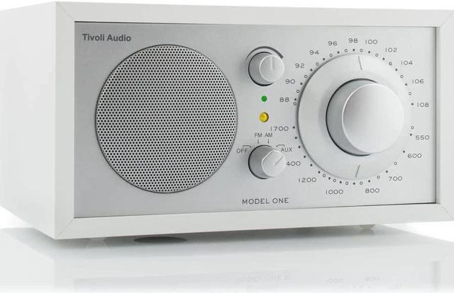 Alt view image 3 of 4 - Tivoli Audio Model One AM/FM Table Radio in White/Silver