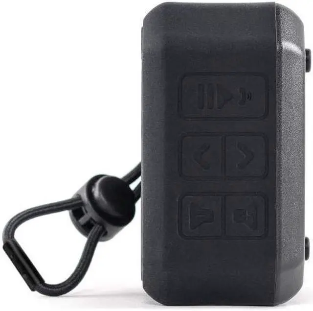 Alt view image 5 of 5 - ECOXGEAR EcoPebble Lite GDI-EXPLT501 Rugged Waterproof Floating Portable Bluetooth Wireless 5-Watt Mini Smart Speaker (Black)