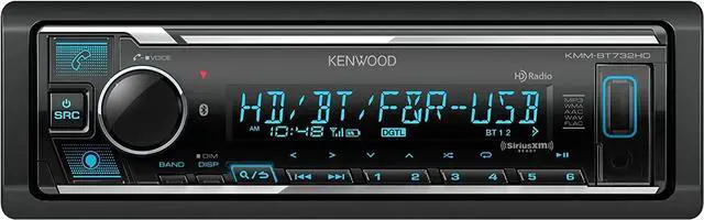 Alt view image 2 of 4 - KENWOOD KMM-BT732HD Bluetooth Digital Media Car Stereo Receiver Supports  Alexa Plus SXV300V1 SiriusXM Tuner