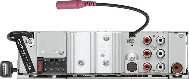 Alt view image 4 of 4 - KENWOOD KMM-BT732HD Bluetooth Digital Media Car Stereo Receiver Supports  Alexa Plus SXV300V1 SiriusXM Tuner