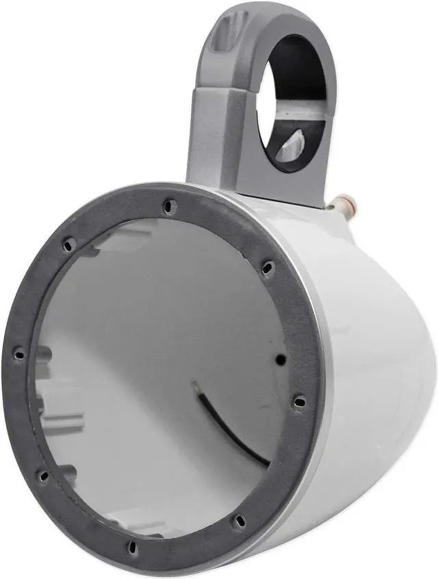 Alt view image 4 of 5 - Kicker KMTES8 Tower Enclosures for 8-Inch (200mm) Drivers, Pair, White