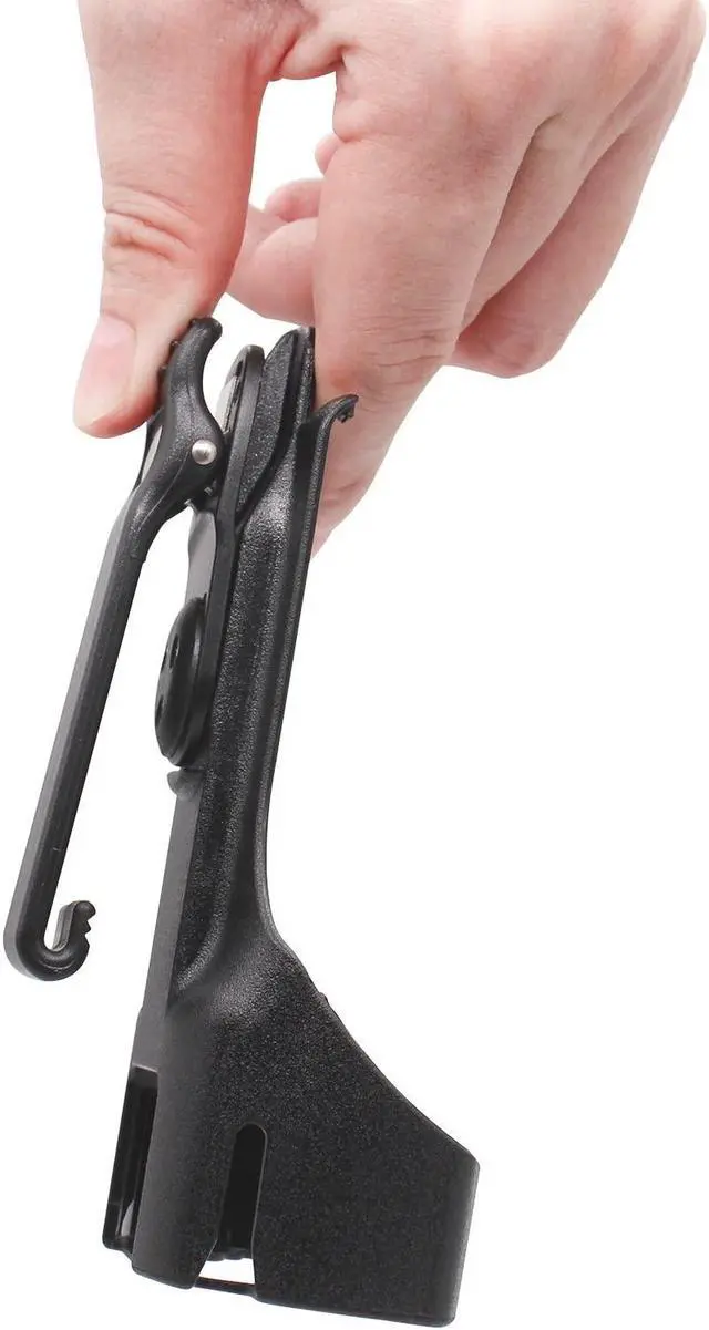 Alt view image 5 of 5 - 2pc HKLN4510 HKLN4510A RM Series Swivel Belt Holster Belt Clip for MOTOROLA RMM2050 RMU2040 RMU2080 RMU2080D RMV2080 Portable Radios