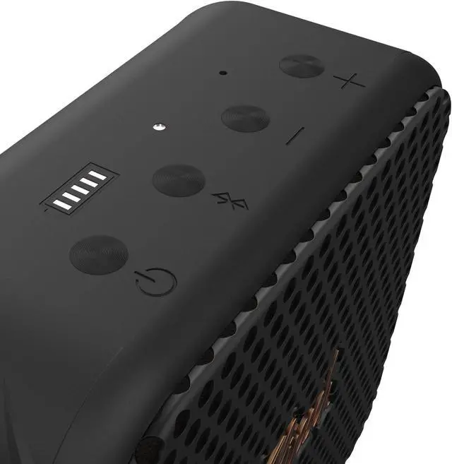 Alt view image 4 of 5 - Klipsch The Austin Portable Bluetooth Speaker with a 1.5" full range driver, IP67 dust and waterproof rating, 12 hours of playtime for a premium live concert experience