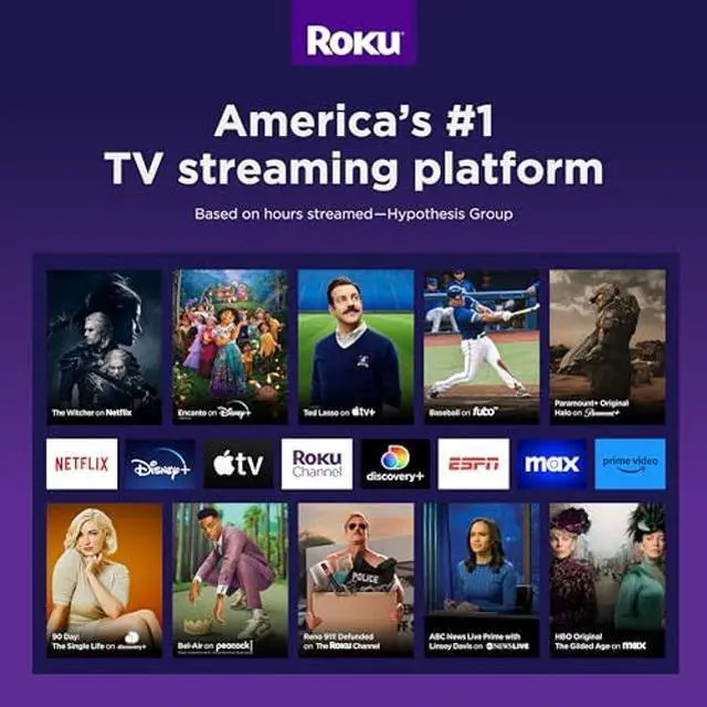 Alt view image 5 of 5 - Roku Streaming Stick 4K | Portable Roku Streaming Device 4K/HDR/Dolby Vision, Roku Voice Remote, Free & Live TV