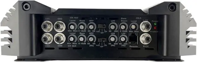 Alt view image 4 of 5 - Orion XTR1500.5 XTR Series 1500 Watt 5-Channel Amp 125W x 4 at 2-Ohms Plus 1000W x 1 at 1-Ohm Class A/B+Class-D 5th Channel w/Remote Bass Knob High Performance Amplifier Made in Korea
