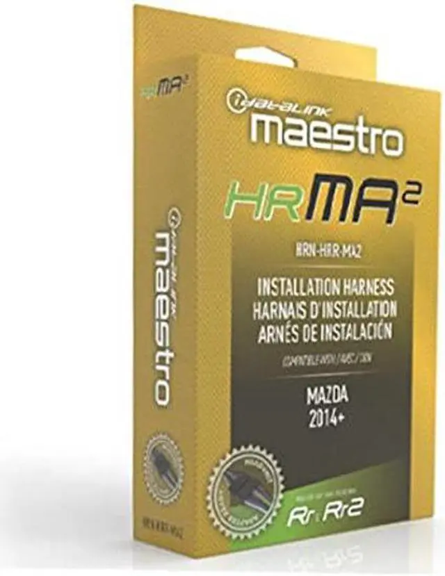 Alt view image 2 of 2 - iDatalink Maestro HRN-HRR-MA2 Plug and Play Harness for Select Mazda Vehicles (2014-21) Connect an iDatalink-Compatible Car Stereo Retaining Steering Wheel Audio Controls