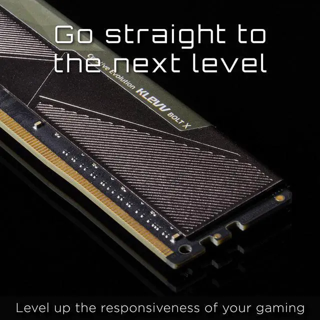 Alt view image 4 of 5 - KLEVV Bolt X DDR4 32GB (2x16GB) 3600MHz CL18 1.35V Gaming Desktop Ram Memory SK Hynix Chip XMP 2.0 Ready (KD4AGUA80-36A180U)