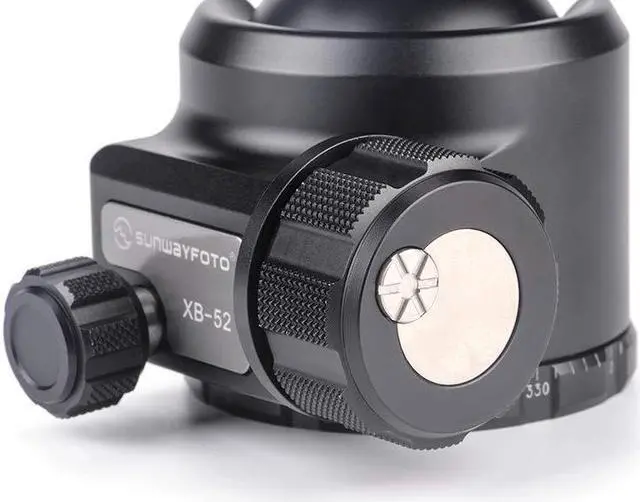 Alt view image 4 of 5 - SUNWAYFOTO Tripod Ball Head XB 52 Low Profile Tilt Black