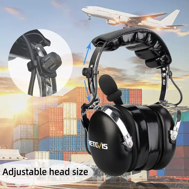 Alt view image 3 of 5 - Retevis Noise Reduction Walkie Talkie Headset,Racing Headset,for RT22 RT21 H-777 RT68 NR10 RT86 RA89 RA79,Compatible with Baofeng UV-5R 5RM Kenwood Rugged Radios,Two Way Radio Headset with Mic(1 Pack)
