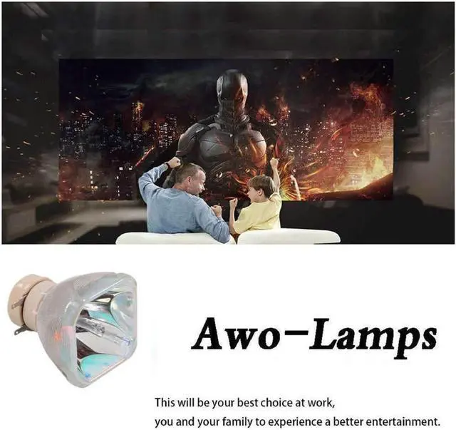 Alt view image 3 of 5 - AWO Original UHP225W Lamp Bulb for LMP-H220,LMP-E221,LMP-E220,LMP-D214 for Sony VPL-VW385ES,VPL-VW360ES,VW285ES,VPL-SW620C,VPL-SW630C,VPL-SW630M,VPL-SW635C,VPL SW-631,VPL SW631C,VPL SW636C,VPL-EW345