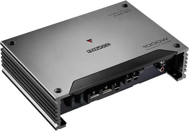 Main image of Kenwood KAC-511 Class D Digital Mono Amplifier with Variable Low-Pass Crossover - Black
