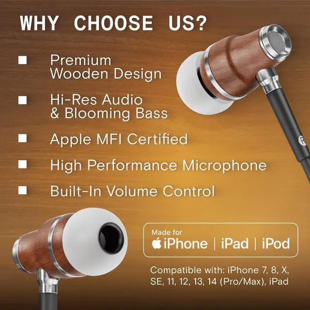 Alt view image 2 of 4 - Symphonized on MFI Earphones for iPhone and NRG 3 with 3.5mm Jack Bundle