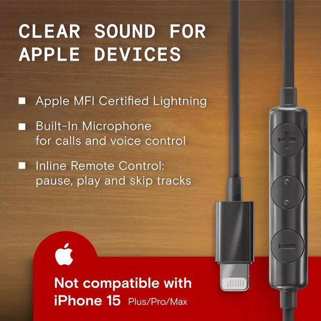 Alt view image 4 of 4 - Symphonized on MFI Earphones for iPhone and NRG 3 with 3.5mm Jack Bundle